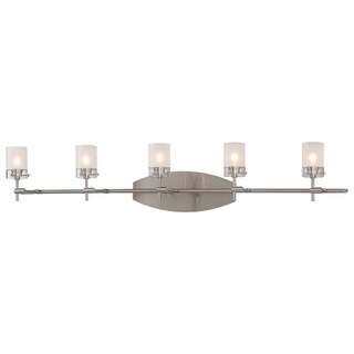 george kovacs wall sconce george kovacs minka shimo brushed nickel steel 5light bath fixture ul listed wall lights for less overstockcom george kovacs wall sconce george kovacs minka shimo brushed nickel steel 5light bath fixture ul listed wall lights for less overstockcom
